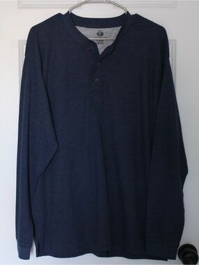 ALPINE LAKES Men's Long Sleeve Waffle Knit Henley